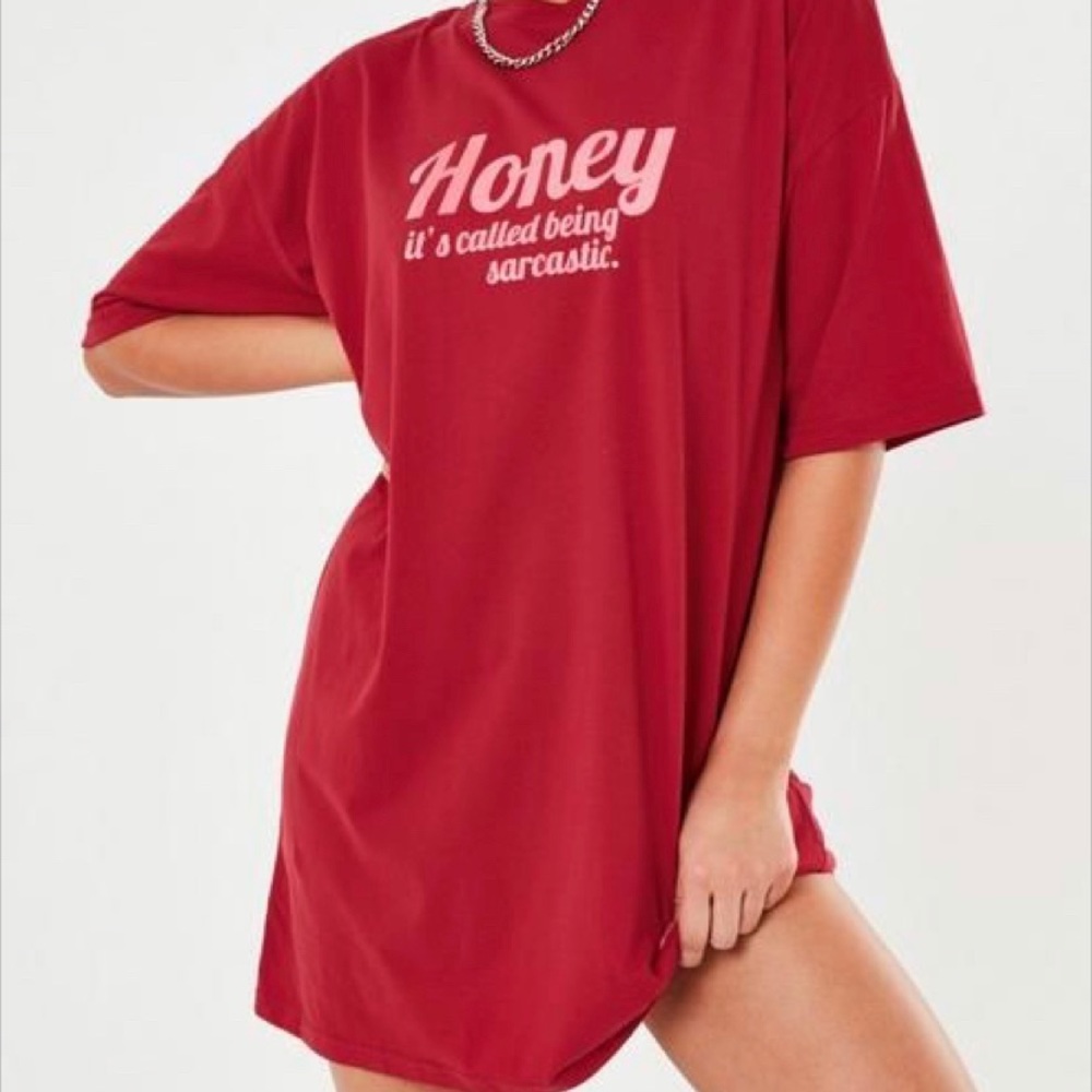over sized T-shirt